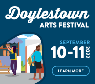 The 31st annual festival returns September 10 & 11! Join us for art, music, and fun on the streets of Doylestown.